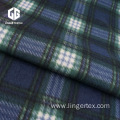 150D Polyester Brushed Fabric Printed With Check Pattern